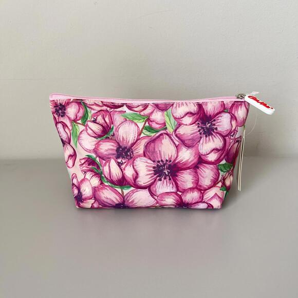 Cath Kidston Floral Print Cosmetic Bag Size Medium - Picture 2 of 4